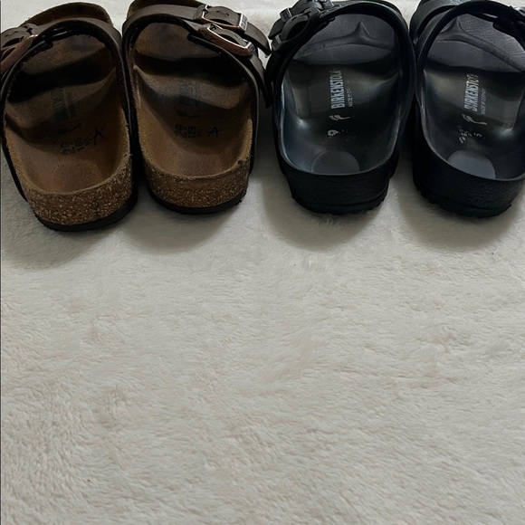Birkenstock Kids Shoes in Brown and Black - Picture 14 of 15